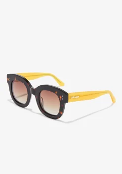 D.Franklin Holly Tort / Gradient Brown|Damen Runde Sonnenbrillen