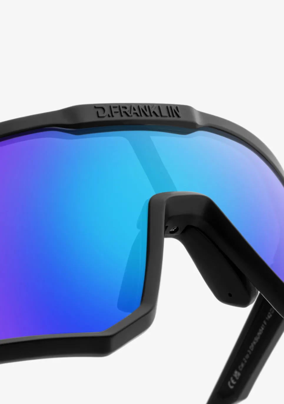 D.Franklin Hurricane Black / Blue|Damen Sport-Sonnenbrillen|Sport-Sonnenbrillen