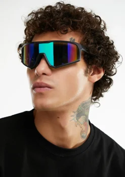 D.Franklin Hurricane Black / Green|Damen Sport-Sonnenbrillen|Sport-Sonnenbrillen