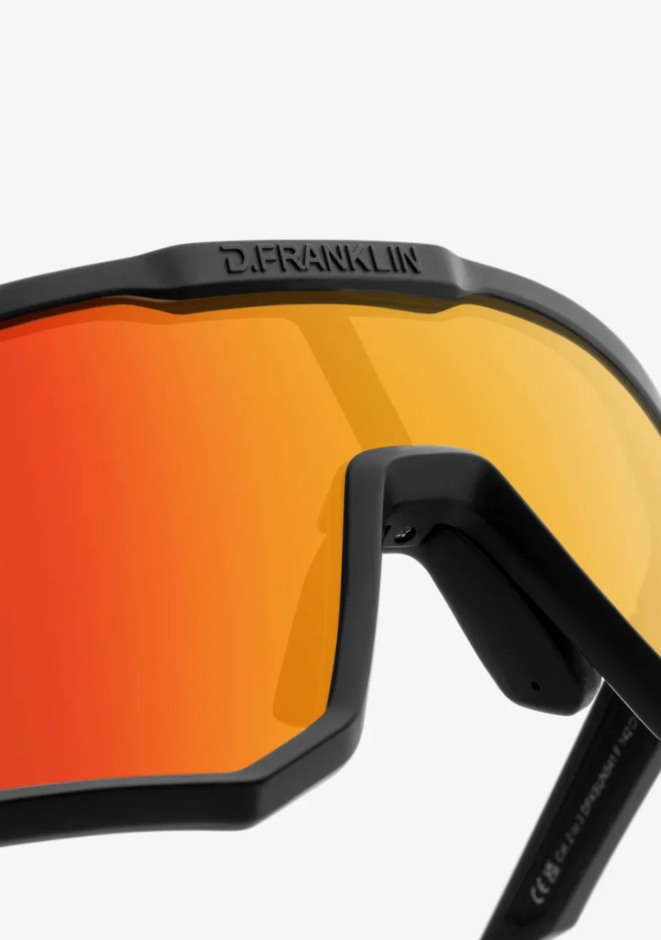 D.Franklin Hurricane Black / Red|Damen Sport-Sonnenbrillen|Sport-Sonnenbrillen