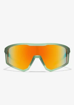 D.Franklin Hurricane Grad Green / Orange|Damen Sport-Sonnenbrillen|Sport-Sonnenbrillen