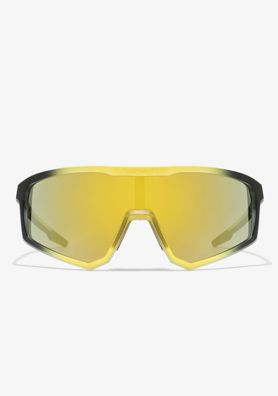 D.Franklin Hurricane Grad Yellow / Gold|Damen Sport-Sonnenbrillen|Sport-Sonnenbrillen