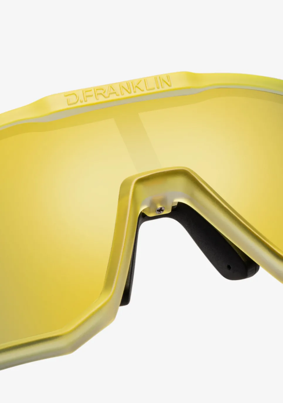 D.Franklin Hurricane Grad Yellow / Gold|Damen Sport-Sonnenbrillen|Sport-Sonnenbrillen