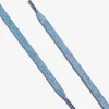 D.Franklin Iridescent Blue Shine Shoelaces|Damen Schnürsenkel|Schnürsenkel