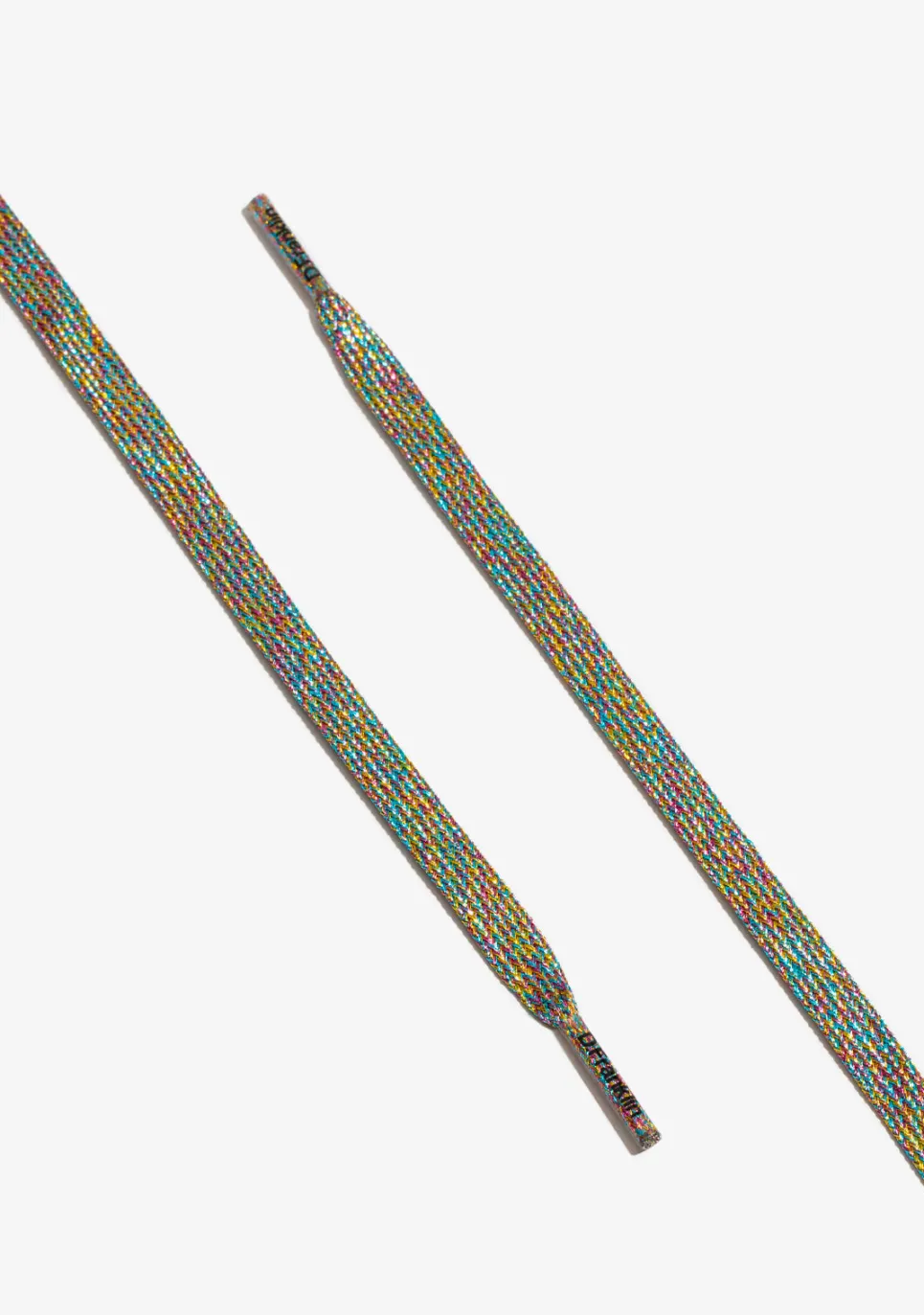 D.Franklin Iridescent Multi Shine Shoelaces|Damen Schnürsenkel|Schnürsenkel