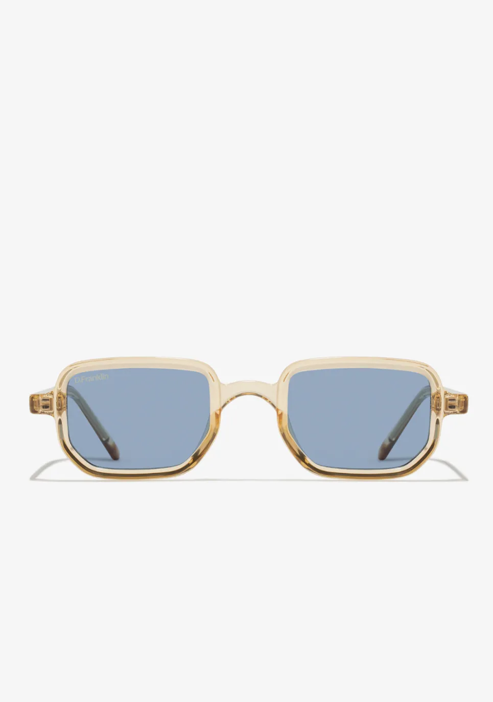 D.Franklin Jiggy Crystal Amber / Blue|Damen Polarisierte Sonnenbrillen|Polarisierte Sonnenbrillen