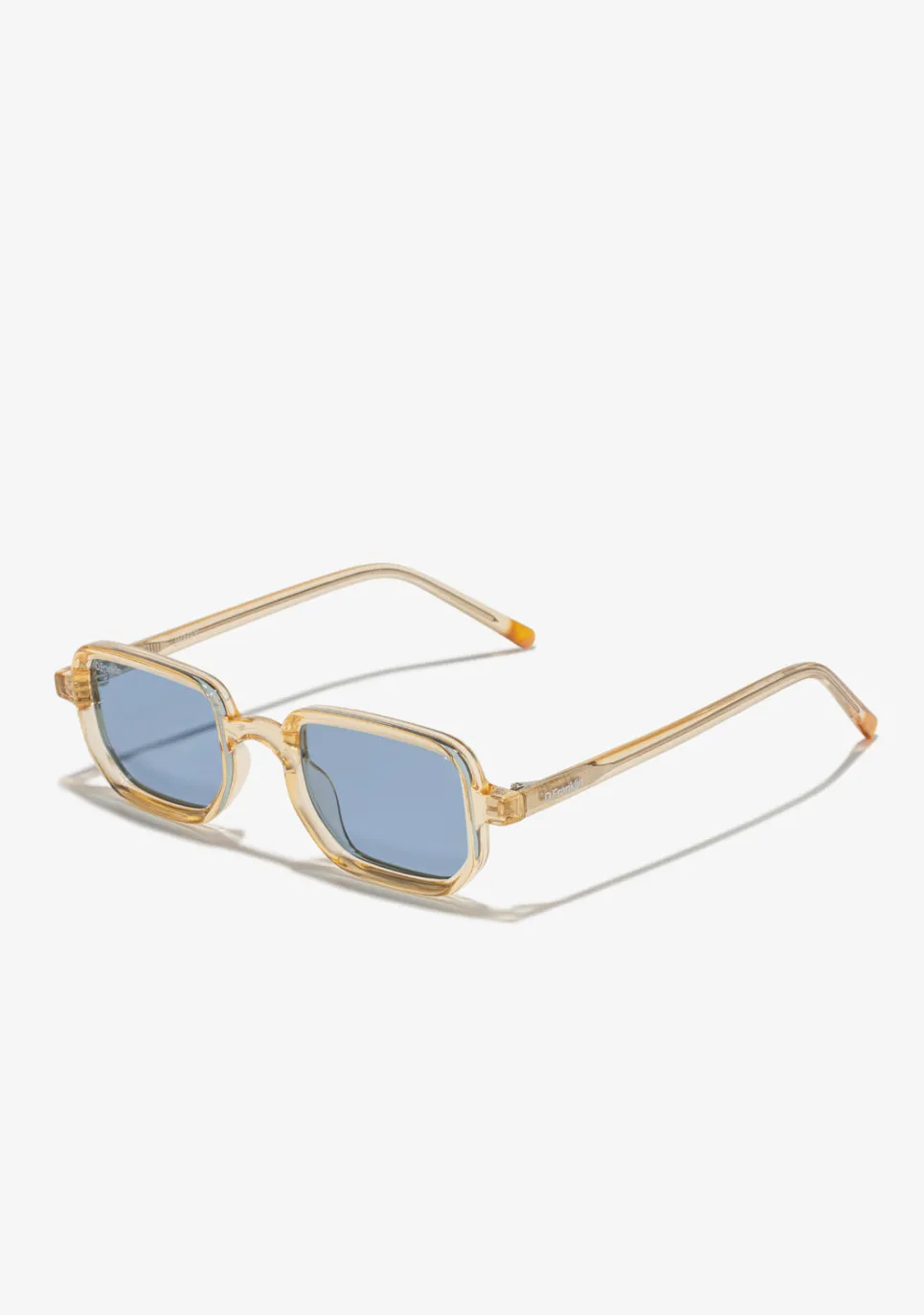 D.Franklin Jiggy Crystal Amber / Blue|Damen Polarisierte Sonnenbrillen|Polarisierte Sonnenbrillen
