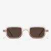 D.Franklin Jiggy Crystal Pink / Brown|Damen Polarisierte Sonnenbrillen|Polarisierte Sonnenbrillen