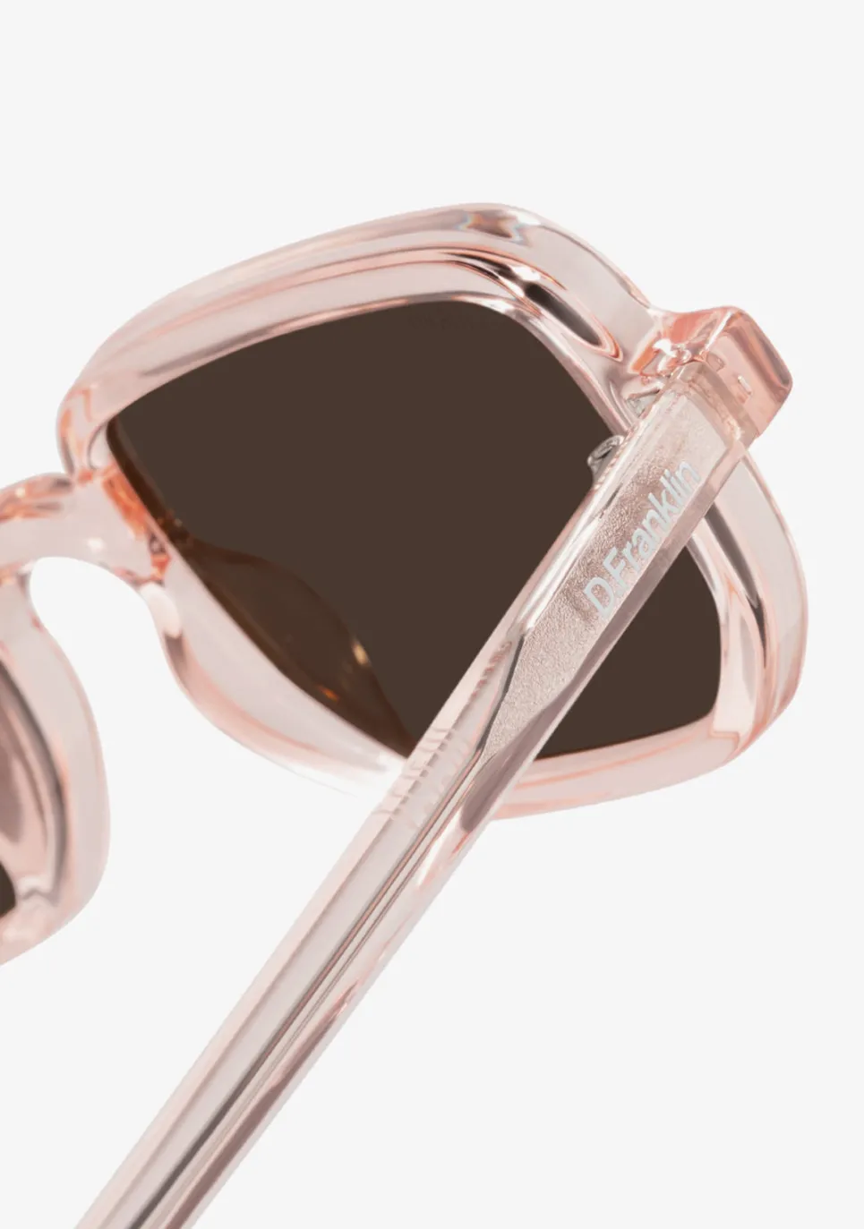 D.Franklin Jiggy Crystal Pink / Brown|Damen Polarisierte Sonnenbrillen|Polarisierte Sonnenbrillen
