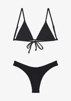 D.Franklin Kai Top + Ava Bottom Black Bikini|Damen Bikinis Und Einteiler