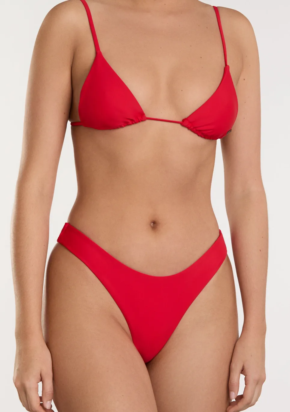 D.Franklin Kai Top + Ava Bottom Chili Red Bikini|Damen Bikinis Und Einteiler