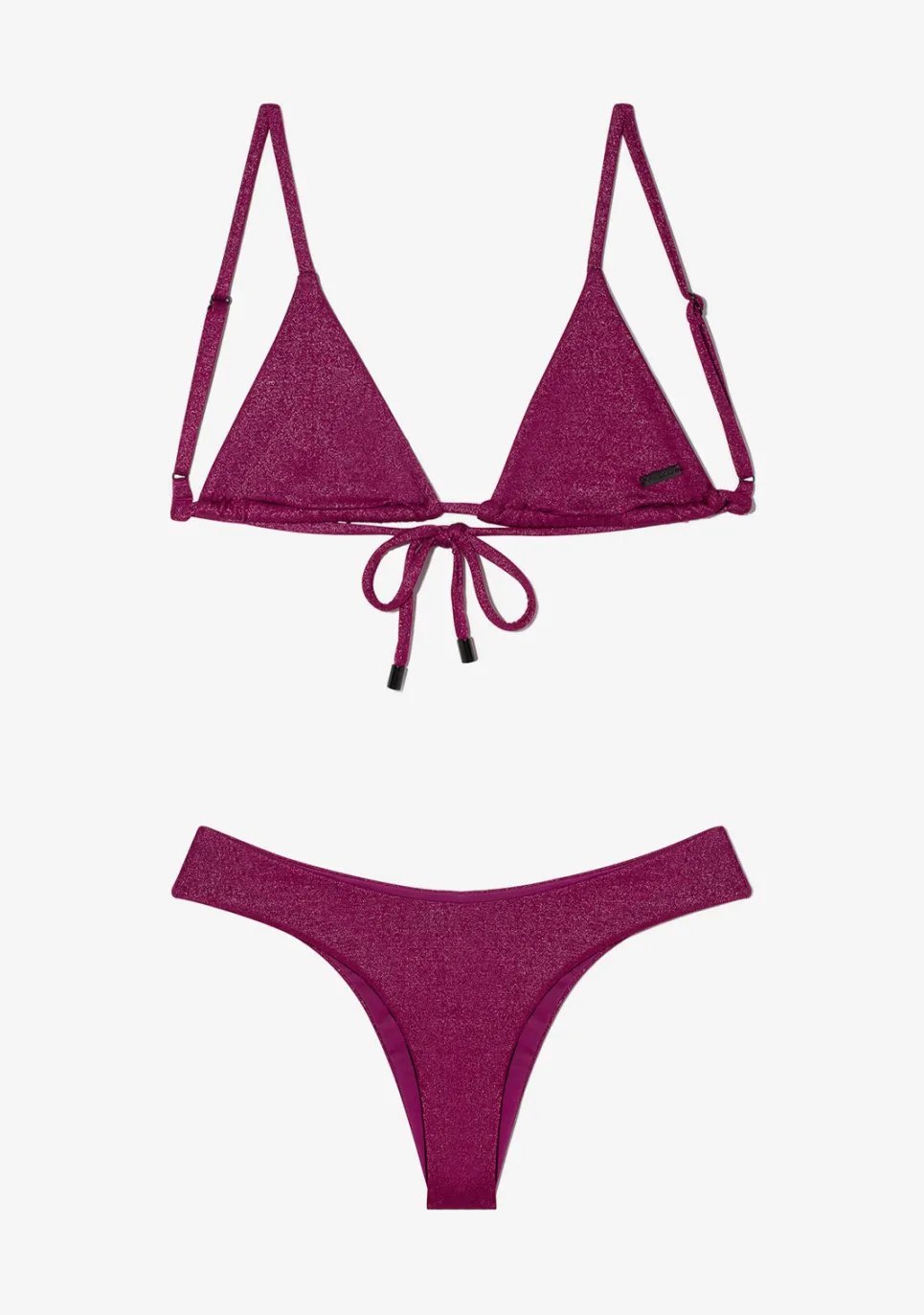 D.Franklin Kai Top + Ava Bottom Mulberry Glimmer Bikini|Damen Bikinis Und Einteiler