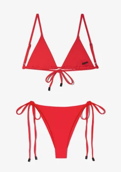 D.Franklin Kai Top + Lilo Bottom Chili Red Bikini|Damen Bikinis Und Einteiler