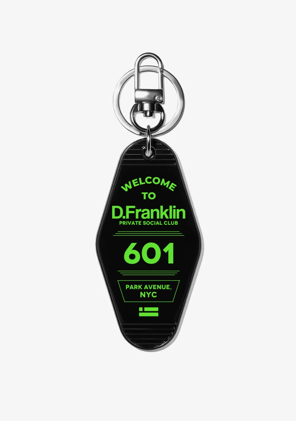D.Franklin Keychain Social Club Black|Damen Mehr Zubehör|Mehr Zubehör