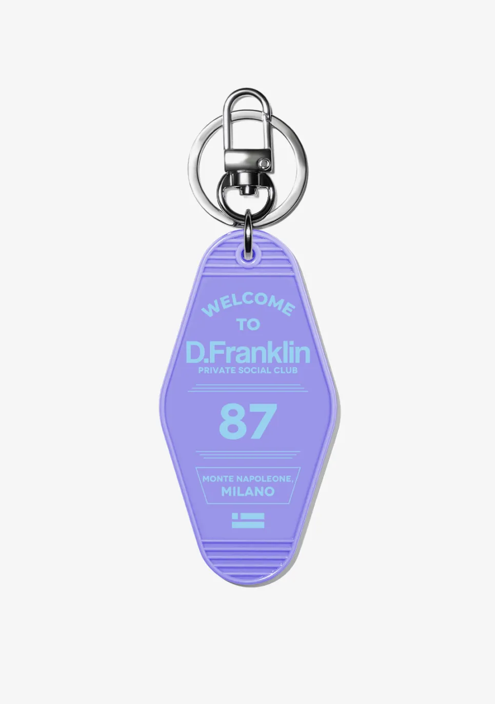 D.Franklin Keychain Social Club Purple|Damen Mehr Zubehör|Mehr Zubehör