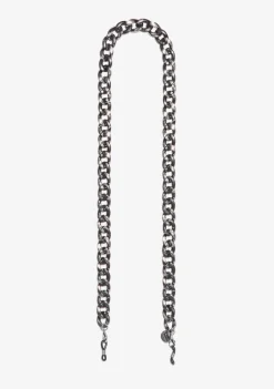D.Franklin Link Chain Black / Silver|Damen Brillen-Zubehör|Brillen-Zubehör