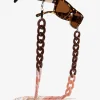 D.Franklin Link Chain Brown|Damen Brillen-Zubehör|Brillenketten