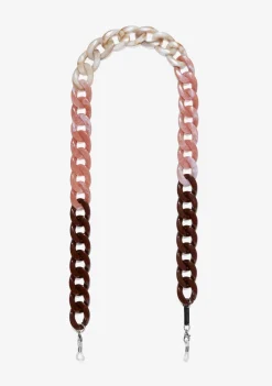 D.Franklin Link Chain Brown|Damen Brillen-Zubehör|Brillenketten