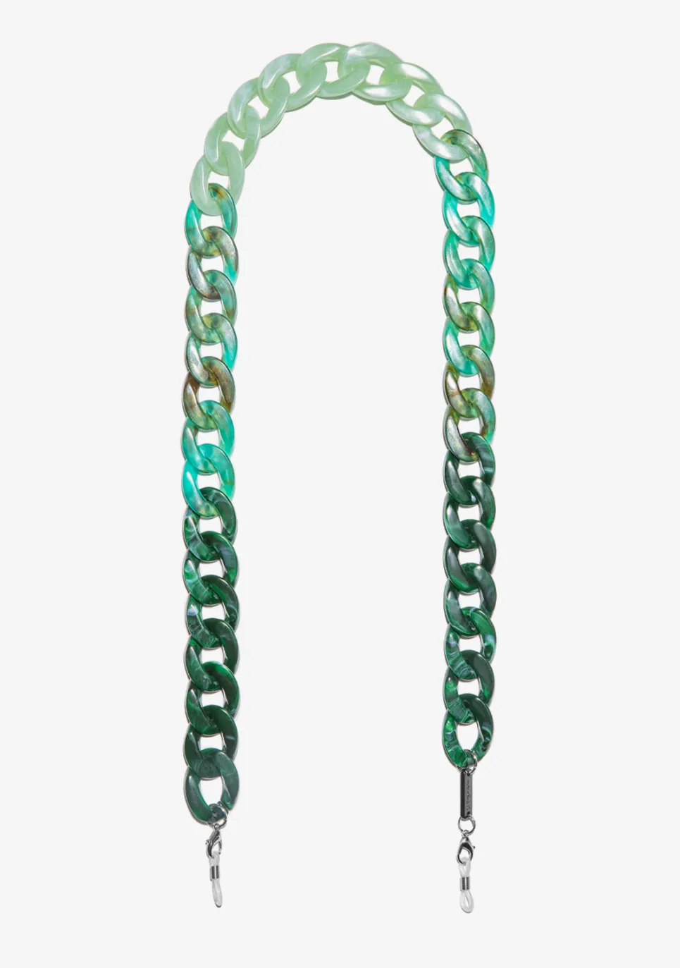D.Franklin Link Chain Green|Damen Brillen-Zubehör|Brillenketten