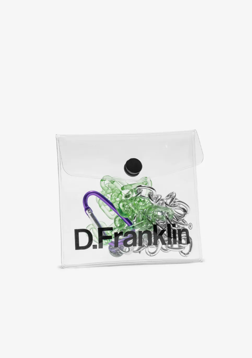 D.Franklin Link Chain Green / Silver|Damen Brillen-Zubehör|Brillenketten