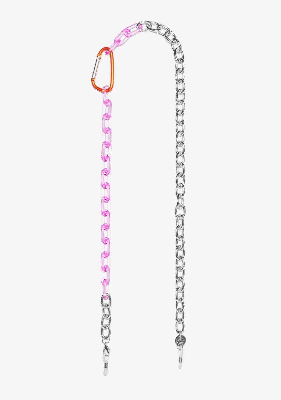 D.Franklin Link Chain Purple / Silver|Damen Brillen-Zubehör|Brillenketten