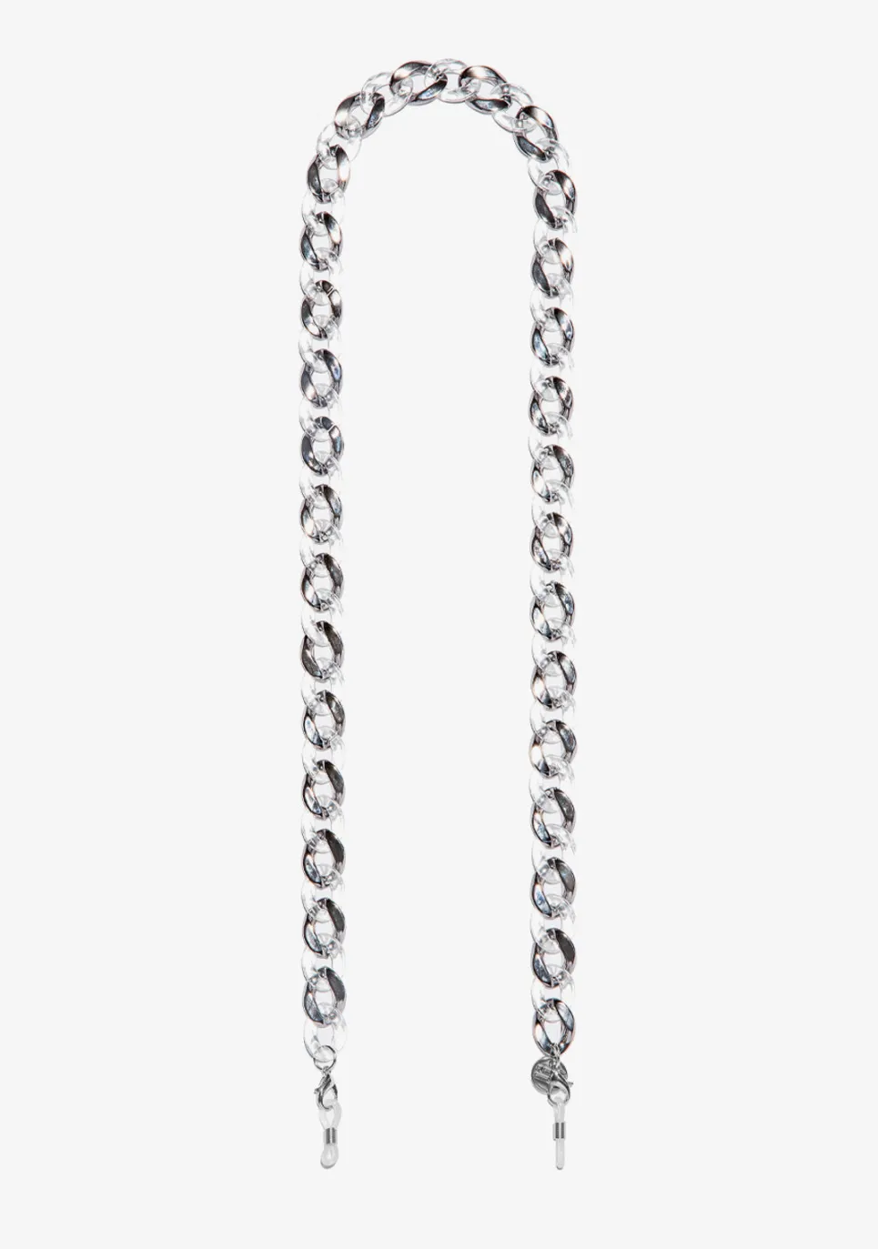 D.Franklin Link Chain Transparent / Black|Damen Brillen-Zubehör|Brillenketten