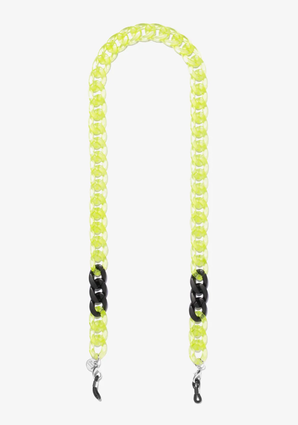 D.Franklin Link Chain Yellow / Black|Damen Brillen-Zubehör|Brillenketten