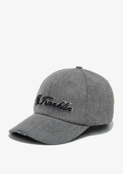 D.Franklin Logo Denim Cap Black|Damen Kappen|Kappen