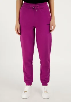 D.Franklin Logo Jogger Orchid / Black|Damen Hosen