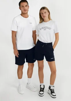 D.Franklin Logo Jogger Shorts Navy / White|Damen Hosen|Hosen