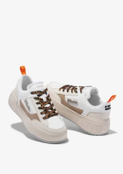 D.Franklin Low Court Beige / Leo|Damen Sneakers