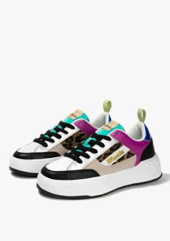 D.Franklin Low Court Multi Leo|Damen Sneakers
