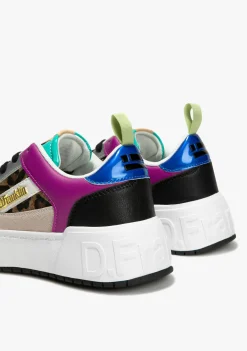 D.Franklin Low Court Multi Leo|Damen Sneakers