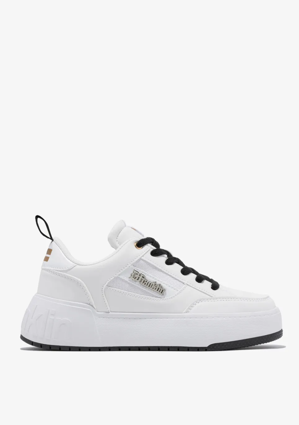 D.Franklin Low Court Pure White / Black|Damen Sneakers