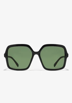 D.Franklin Margot Black / G15|Damen Eckige Sonnenbrillen