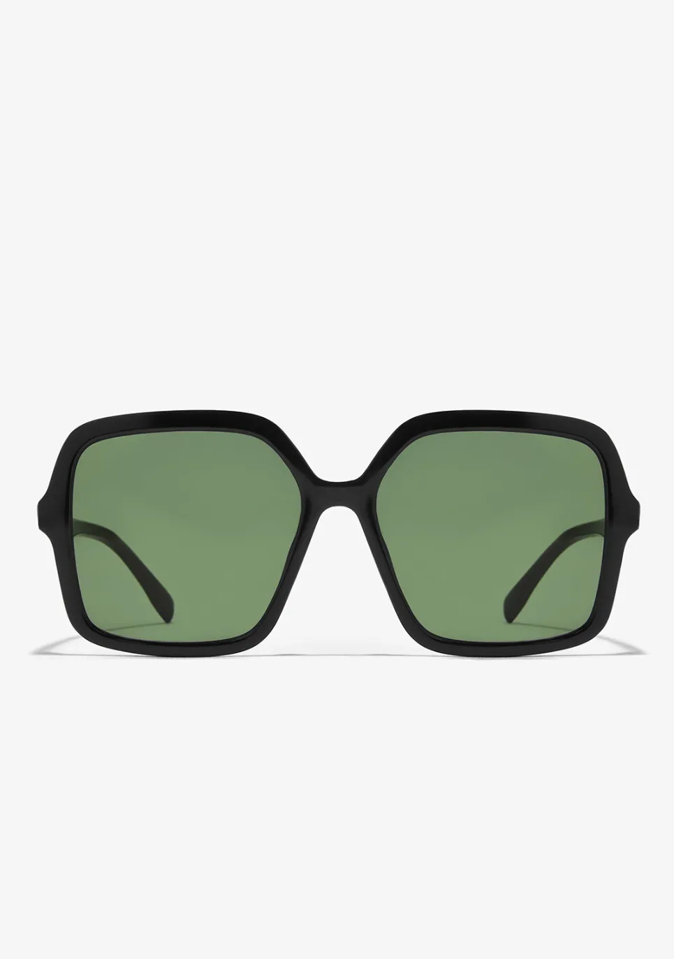 D.Franklin Margot Black / G15|Damen Eckige Sonnenbrillen