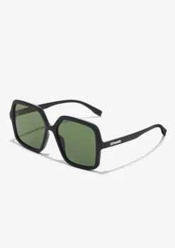 D.Franklin Margot Black / G15|Damen Eckige Sonnenbrillen
