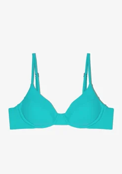 D.Franklin Masha Top Aqua Blue|Damen Bikinis Und Einteiler