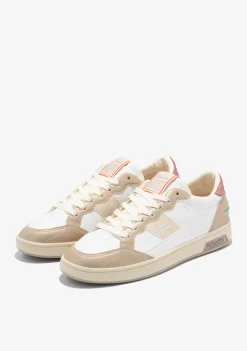 D.Franklin Match Skate Sneakers Gold / White|Damen Sneakers