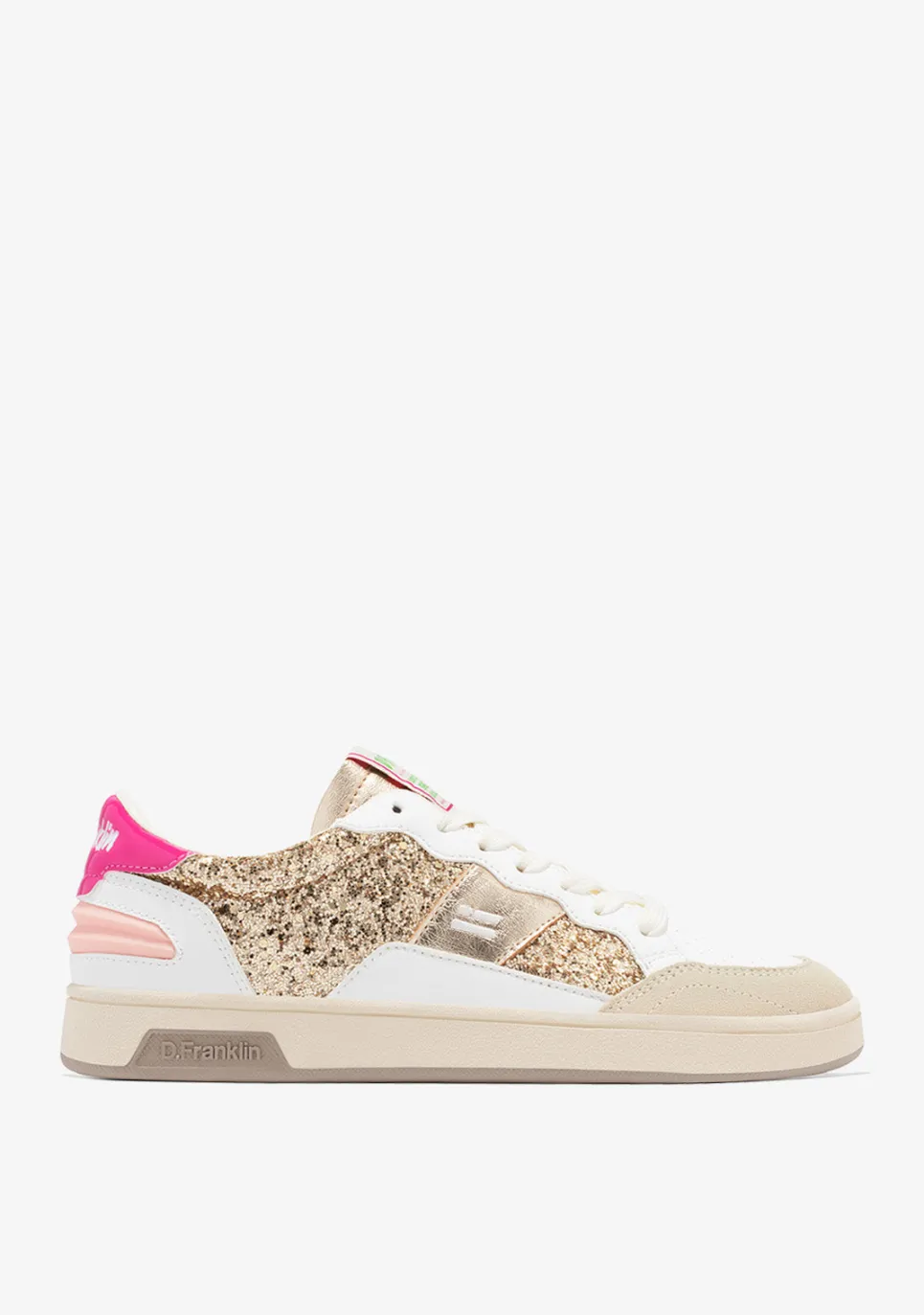D.Franklin Match Skate Sneakers Gold|Damen Sneakers