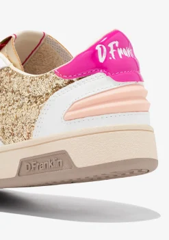 D.Franklin Match Skate Sneakers Gold|Damen Sneakers