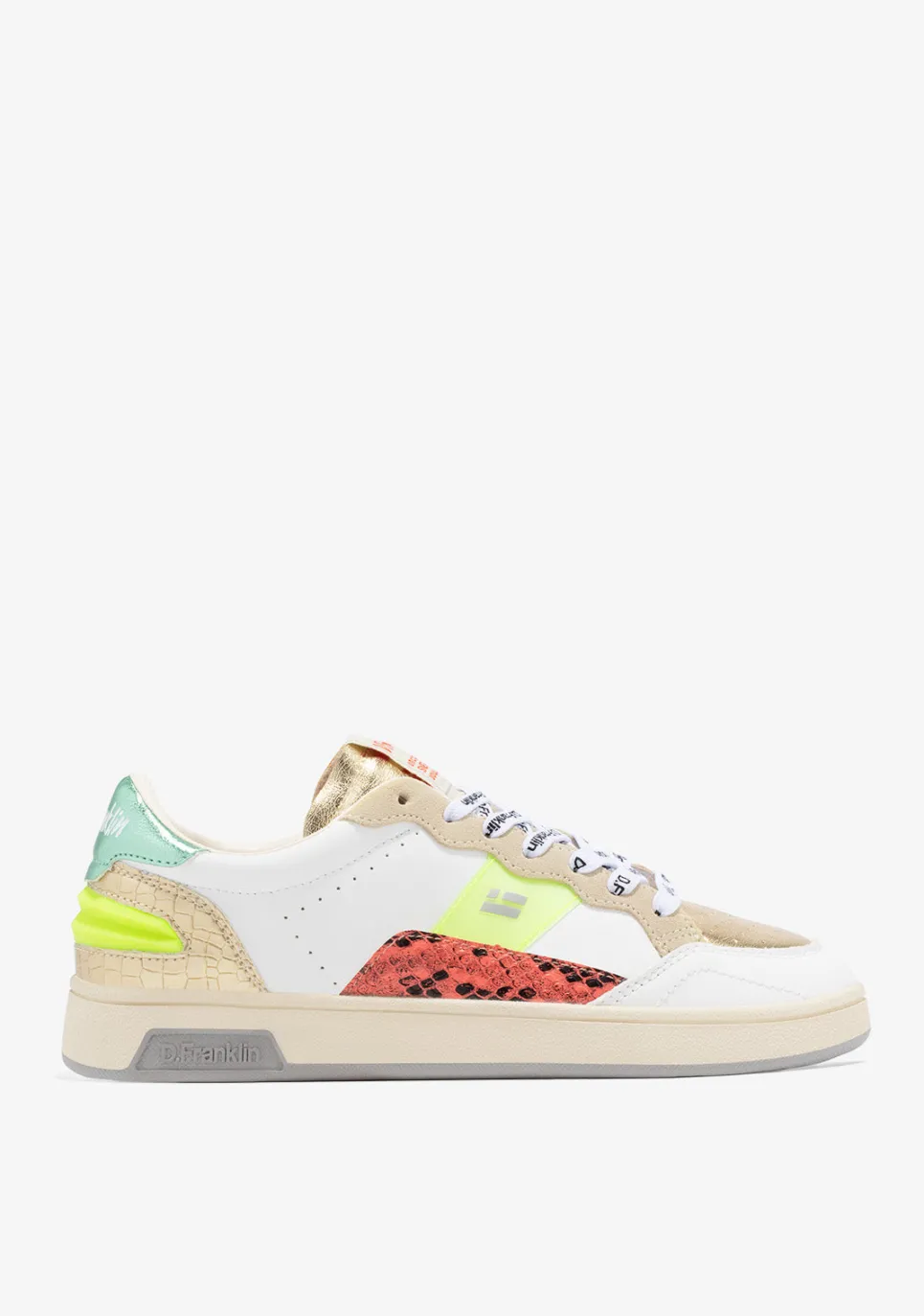D.Franklin Match Skate Sneakers Green|Damen Sneakers