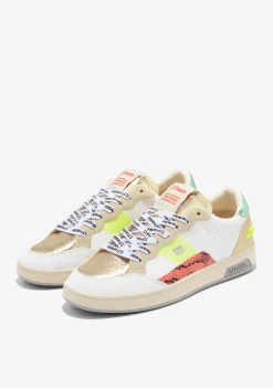 D.Franklin Match Skate Sneakers Green|Damen Sneakers