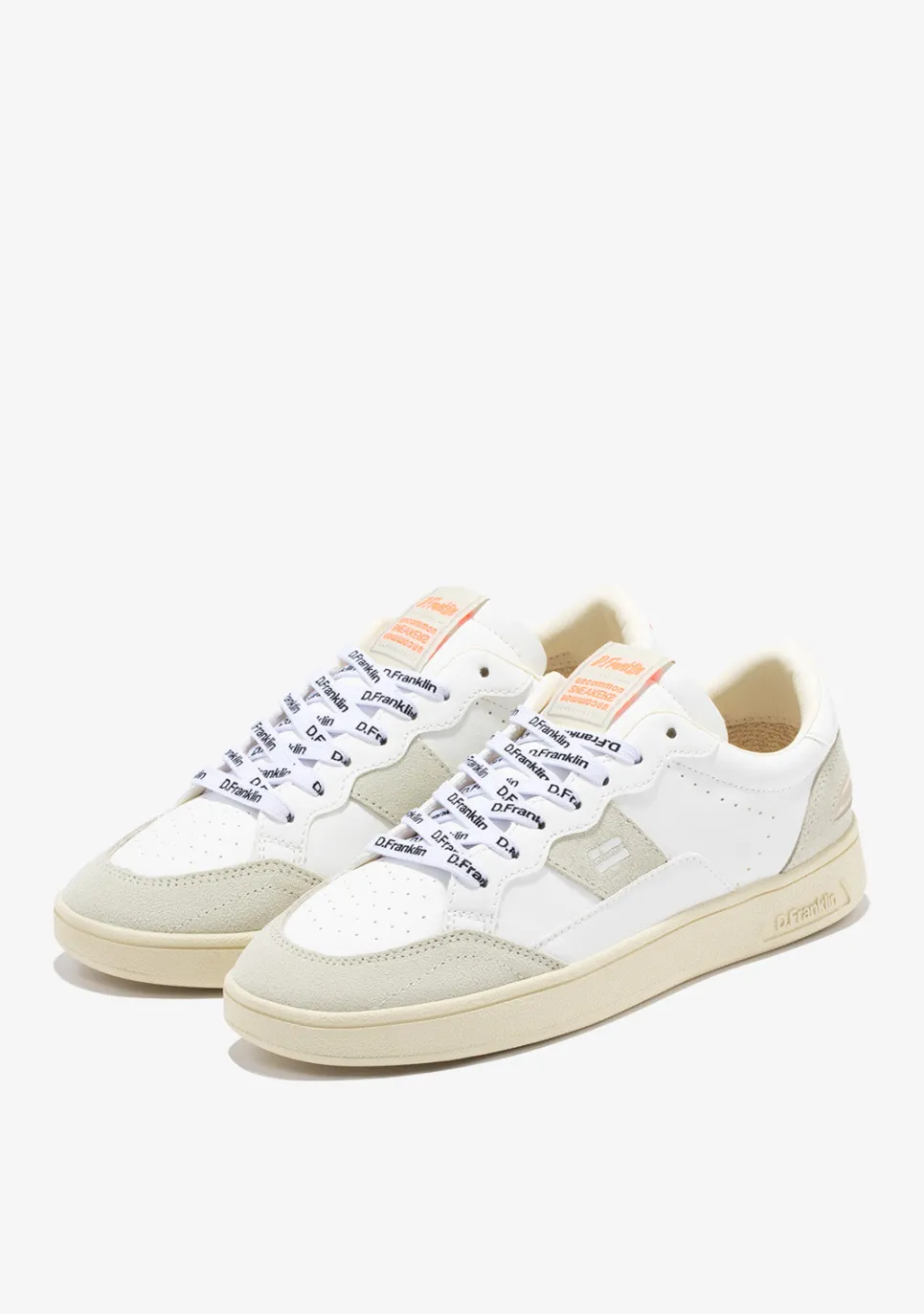 D.Franklin Match Skate Sneakers White|Damen Sneakers