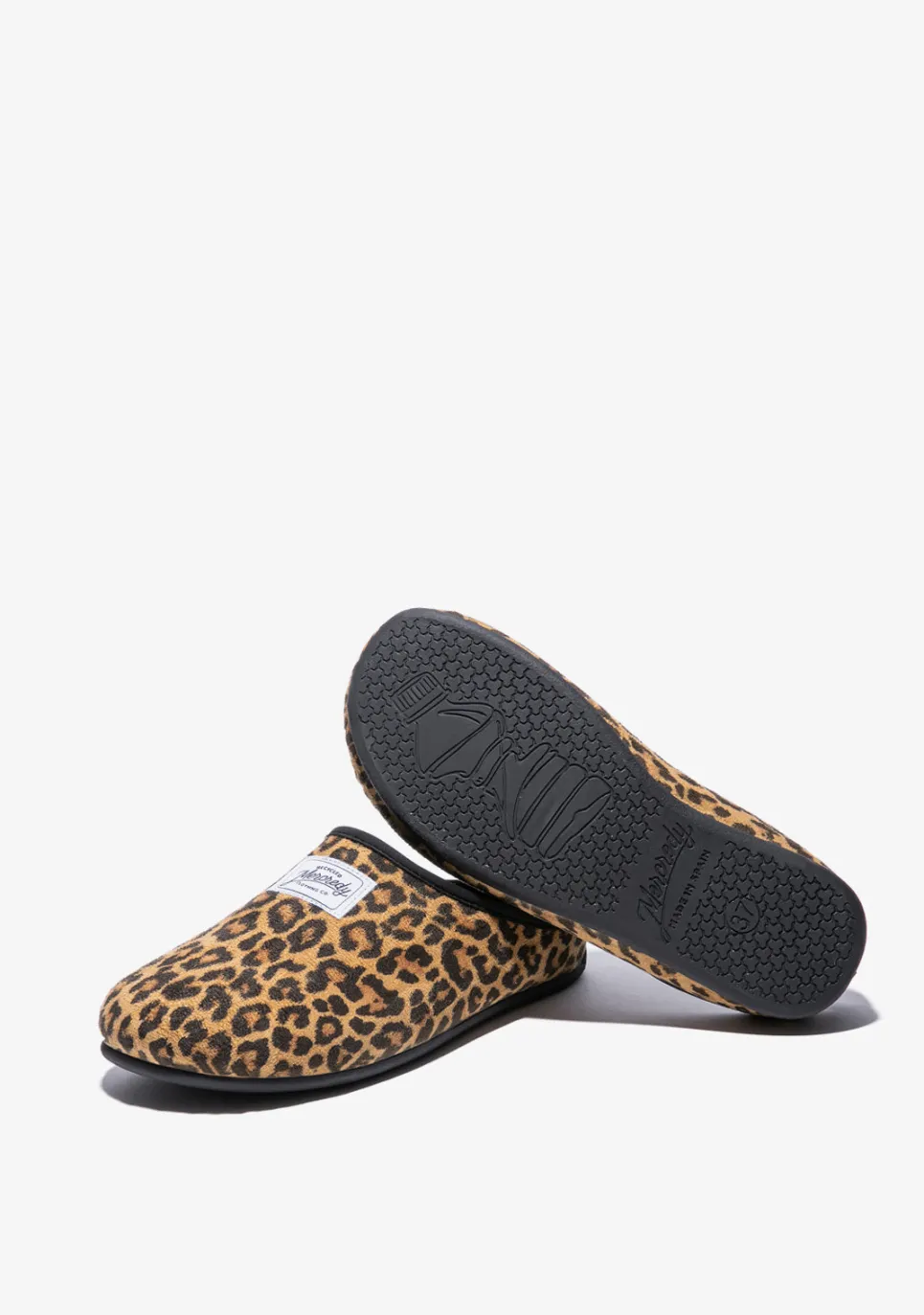 D.Franklin Mercredy Slipper Leopard|Damen Hausschuhe