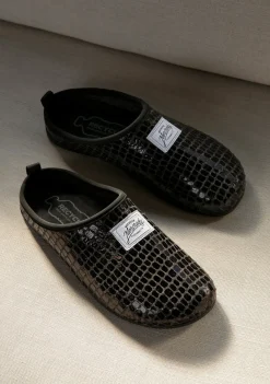 D.Franklin Mercredy Slipper Capuccino|Damen Hausschuhe