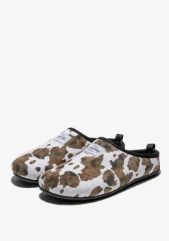 D.Franklin Mercredy Slipper Cow|Damen Hausschuhe