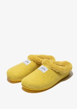 D.Franklin Mercredy Slipper Yellow|Damen Hausschuhe