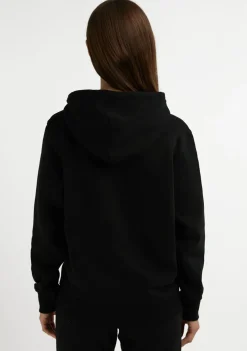 D.Franklin Mid Logo Hoodie Black / White|Damen Sweatshirts|Sweatshirts