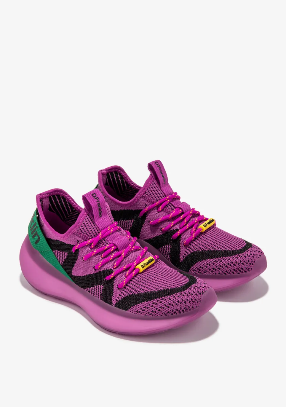D.Franklin Mimetic V.2 Fuchsia / Black|Damen Sneakers